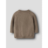 Lil'Atelier Sepia Tint Nbmnomo Noa Uld Ls Strik Card Lil