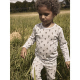 Lil'Atelier Oyster Mushroom Nmmnoel Nor Uld Ls Slim Top Lil