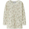 Name It Snow White Flowers + Leafs Nmfwang Uld Needle Ls Top Noos