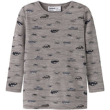 Name It Satellite Highway Nmmwang Uld Rib Ls Top Aop Noos