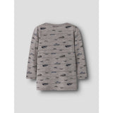 Name It Satellite Highway Nmmwang Uld Rib Ls Top Aop Noos