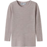Name It Violet Ice Nmnwax Uld Rib Ls Top Noos