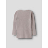 Name It Violet Ice Nmnwax Uld Rib Ls Top Noos