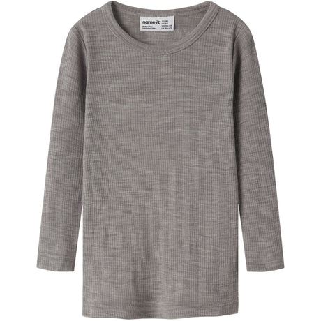 Name It Satellite Nmnwax Uld Rib Ls Top Noos