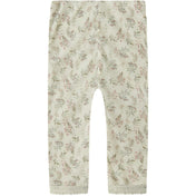 Name It Snow White Flowers And Leafs Nbfwang Uld Needle Leggings Noos