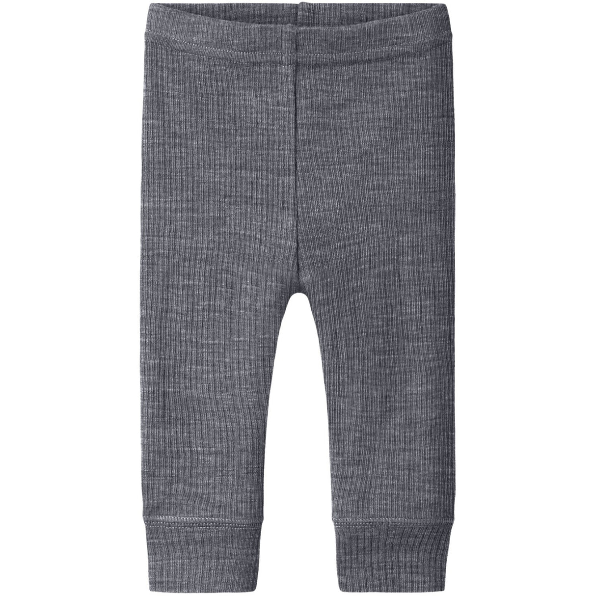 Name It Folkstone Gray Nbnwax Uld Rib Leggings Noos