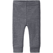 Name It Folkstone Gray Nbnwax Uld Rib Leggings Noos