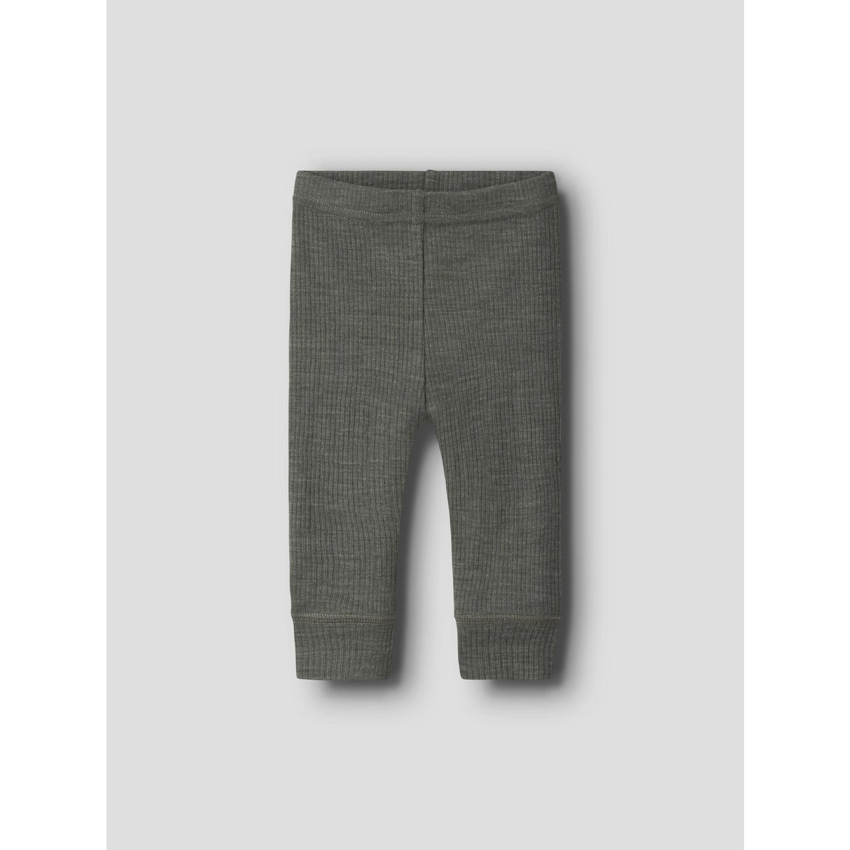 Name It Mulled Basil Nbnwax Uld Rib Leggings Noos