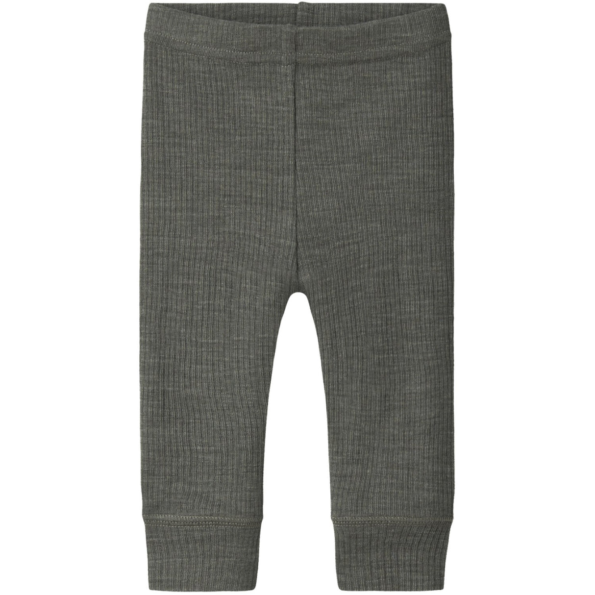 Name It Mulled Basil Nbnwax Uld Rib Leggings Noos