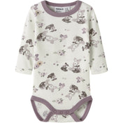 Name It Snow White Bambi + Flowers Nbfwillit Uld Ls Body