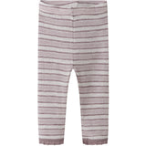 Name It Snow White Toadstool+Violet Ice Nbfwang Uld Needle Leggings Noos