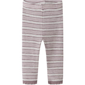 Name It Snow White Toadstool+Violet Ice Nbfwang Uld Needle Leggings Noos