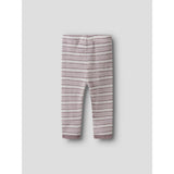 Name It Snow White Toadstool+Violet Ice Nbfwang Uld Needle Leggings Noos