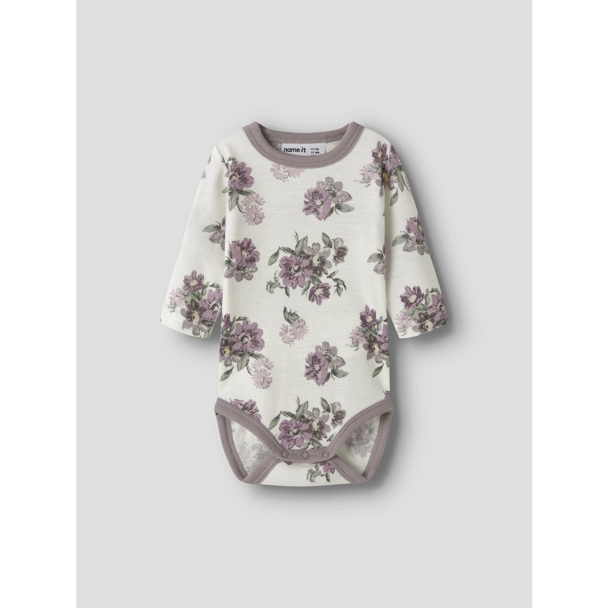 Name It Snow White Flower Bouquet Nbfwillitus Uld Ls Body