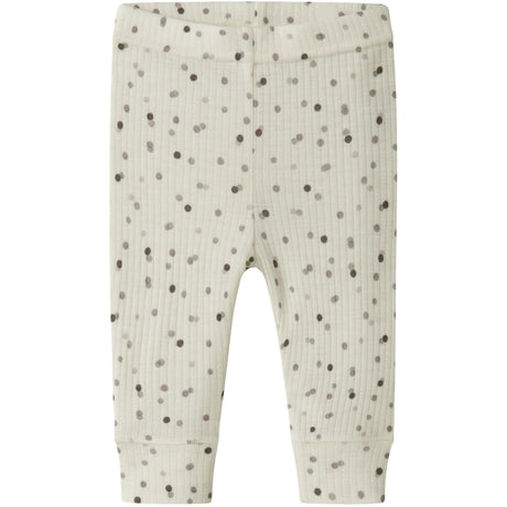 Name It Snow White Double Dots Nbfwomi Wo/Mo Leggings