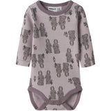 Name It Violet Ice Bunnies Nbfwillow Uld Ls Body