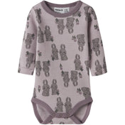 Name It Violet Ice Bunnies Nbfwillow Uld Ls Body