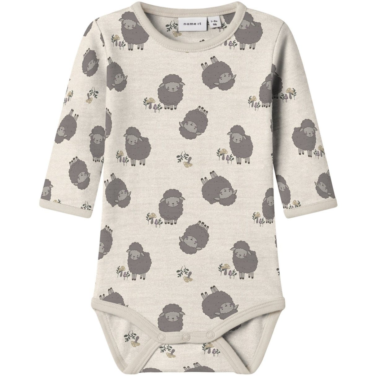 Name It Peyote Melange Sheep Nbnwup Wo/Co Ls Body
