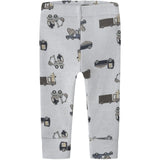 Name It Arctic Ice Animals At Work Nbmwillit Uld Longjohn