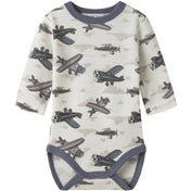 Name It Snow White Airplanes Nbmwillitus Uld Ls Body