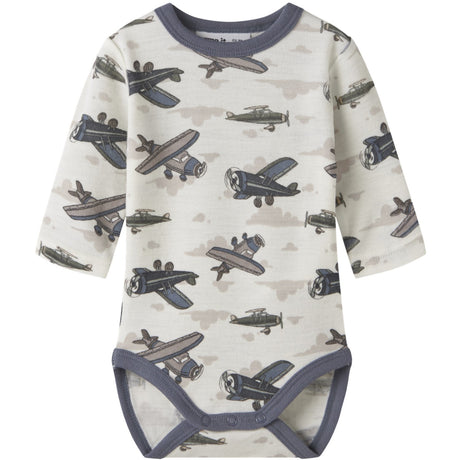 Name It Snow White Airplanes Nbmwillitus Uld Ls Body