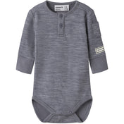 Name It Folkstone Gray Nbmwyla Wo/Vi Ls Body