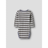 Name It Snow White Morel/Folkstone Gray Nbmwang Uld Needle Ls Body Noos
