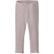 Name It Violet Ice Nbfwossa Wo/Si Rib Leggings