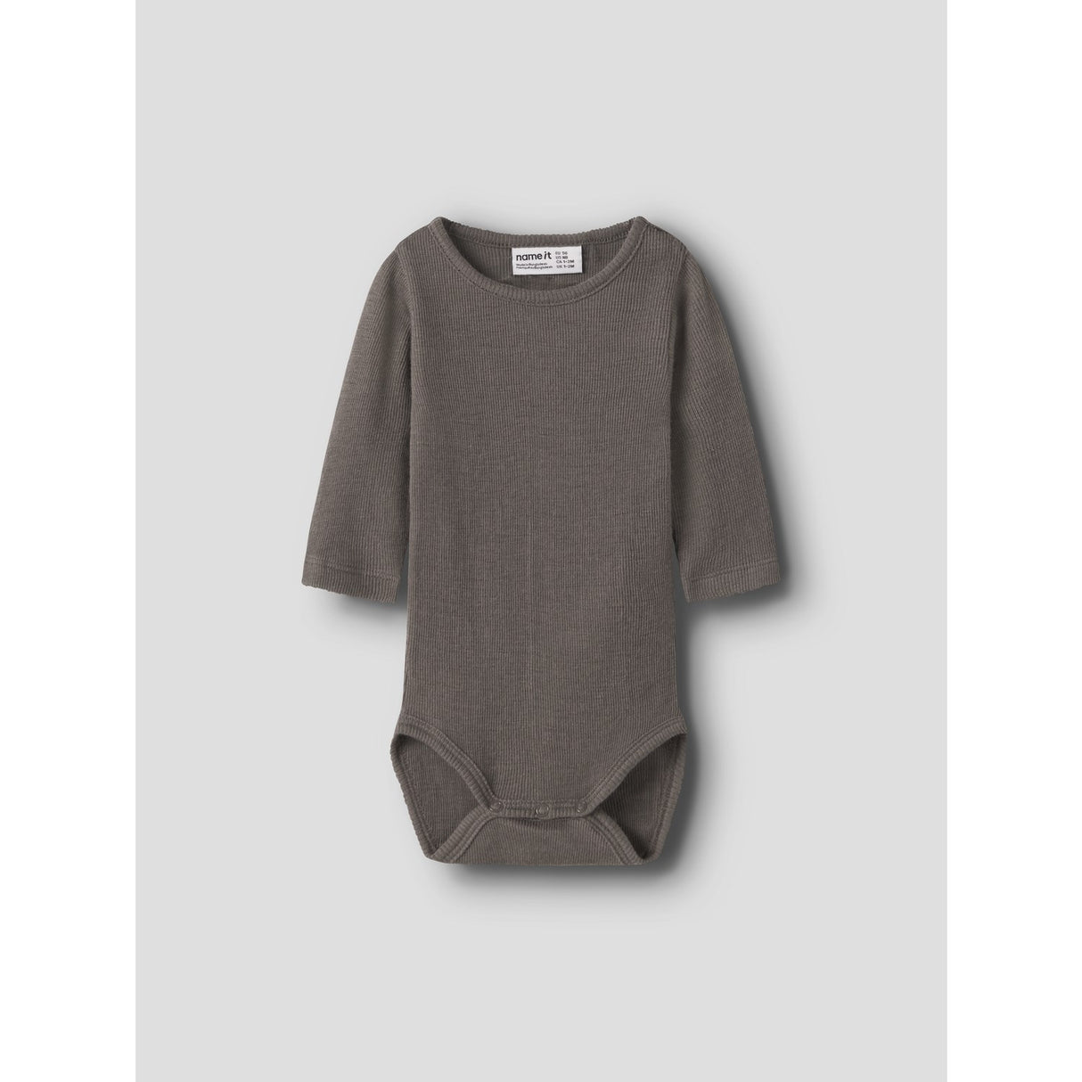 Name It Morel Nbmwossa Wo/Si Rib Ls Body