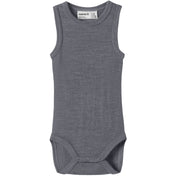 Name It Folkstone Gray Nbnwax Uld Rib Tank Body