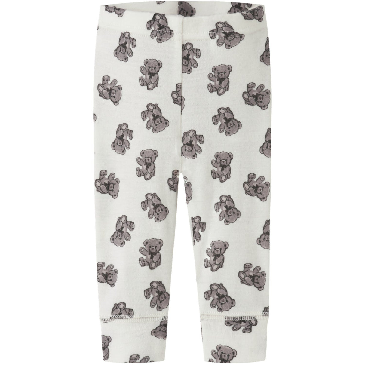 Name It Snow White Teddy Bear Nbnwillu Uld Leggings