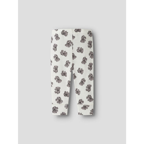 Name It Snow White Teddy Bear Nbnwillu Uld Leggings