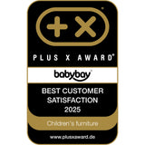 babybay® Bedside Crib Natural Ubehandlet Boxspring Co-Sleeper Babyseng