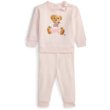 Ralph Lauren Baby Delicate Pink Pant Sæt