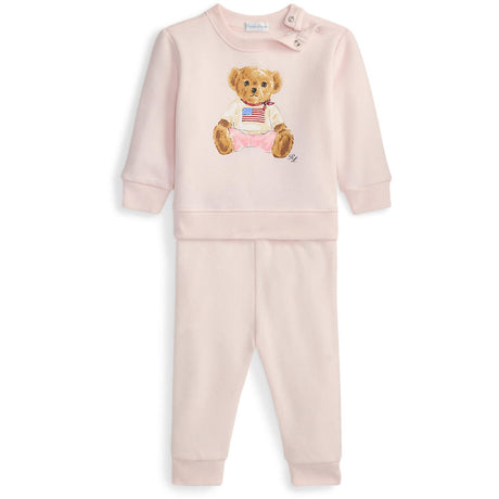 Ralph Lauren Baby Delicate Pink Pant Sæt
