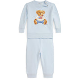 Ralph Lauren Baby Beryl Blue Pant Sæt