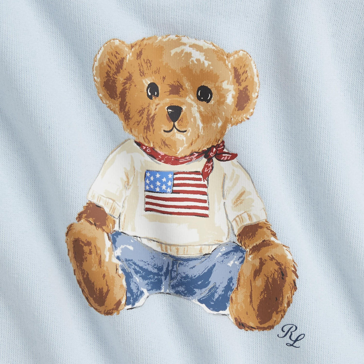 Ralph Lauren Baby Beryl Blue Pant Sæt