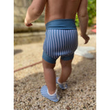 Vanilla COPENHAGEN Blue Shadow Striped Blebadebukser Neoprene