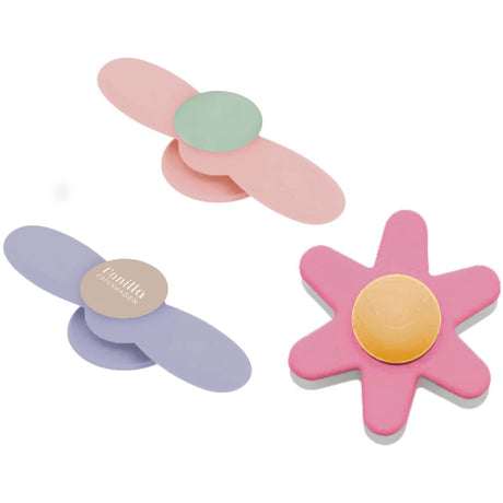 Vanilla COPENHAGEN Rosy, Lavender, English Rose Suction Spinner Sæt