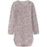 Name It Violet Ice Flowers + Leafs Nmfwang Uld Needle Ls Body
