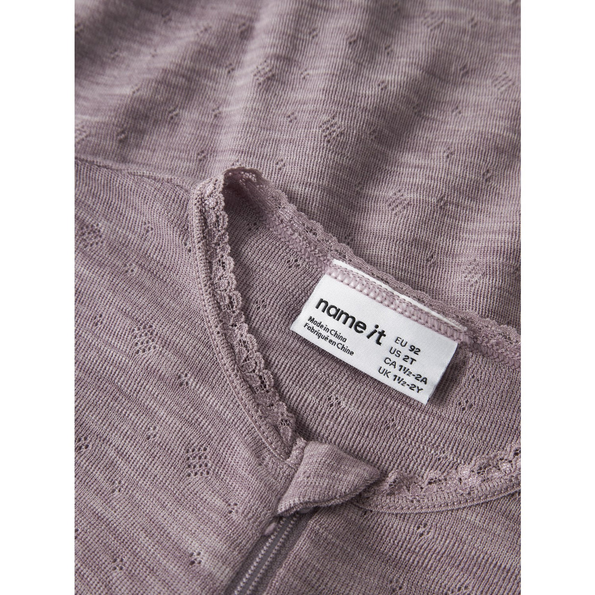 Name It Toadstool Nmfwang Uld Needle Natdragt Solid