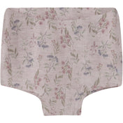 Name It Violet Ice Flowers + Leafs Nmfwang Uld Needle Boxer