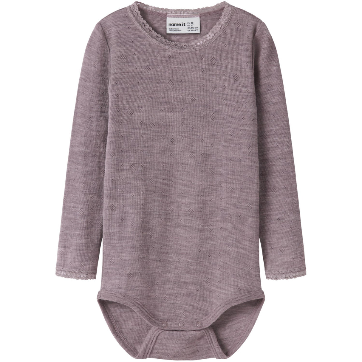 Name It Toadstool Nmfwang Uld Needle Ls Body Solid