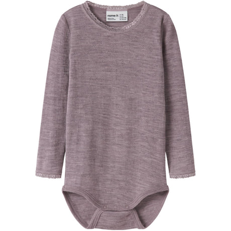 Name It Toadstool Nmfwang Uld Needle Ls Body Solid