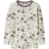 Name It Snow White Bambi + Flower Nmfwillit Uld Ls Top