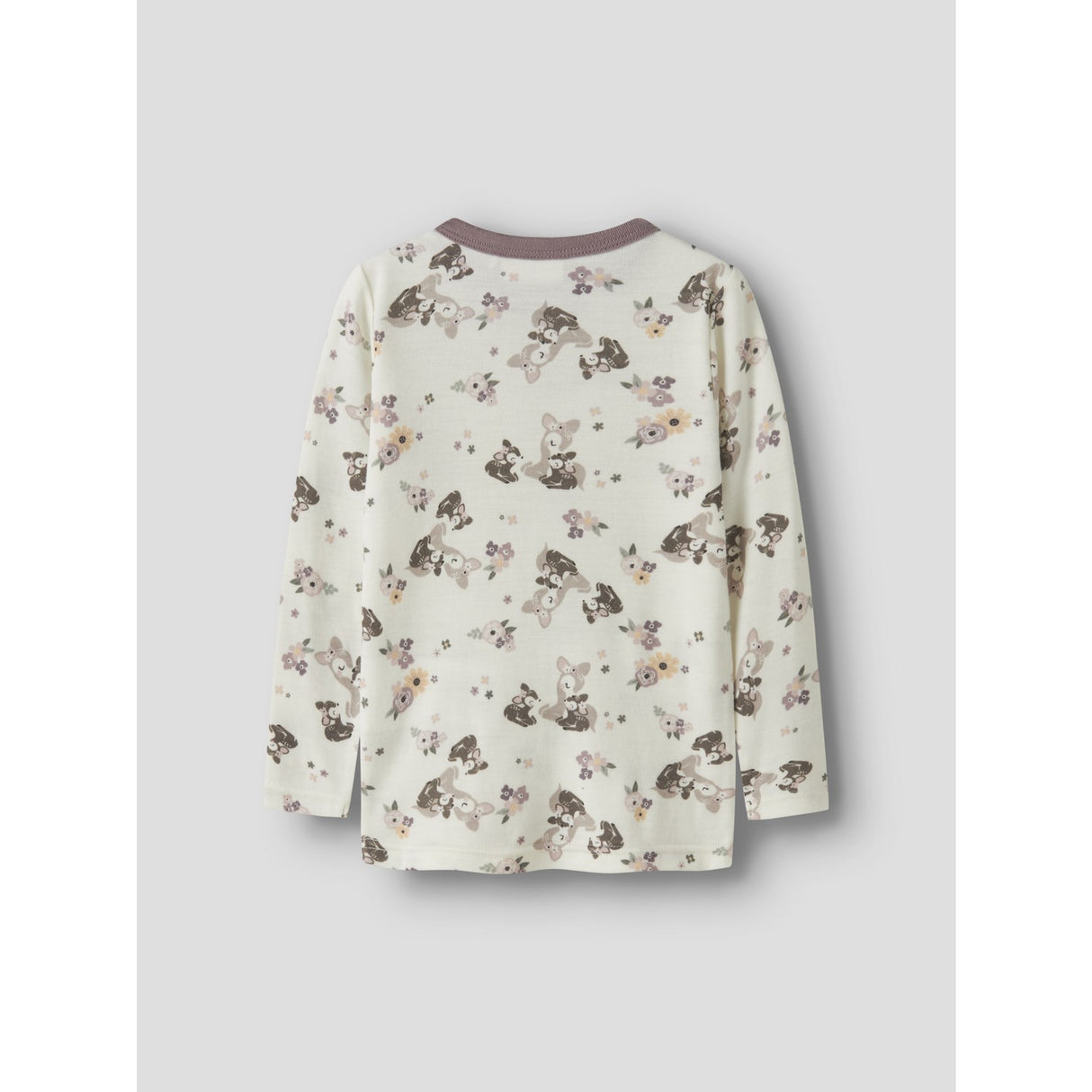 Name It Snow White Bambi + Flower Nmfwillit Uld Ls Top