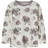 Name It Snow White Flower Bouquet Nmfwillitus Uld Ls Top