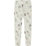 Name It Snow White Forest Animals Nmmwang Uld Needle Longjohn Noos