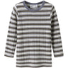 Name It Snow White Morel/Folksotne Gray Nmmwang Uld Needle Ls Top Noos