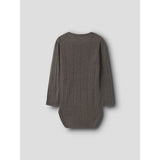 Name It Morel Nmmwang Uld Needle Ls Body Solid